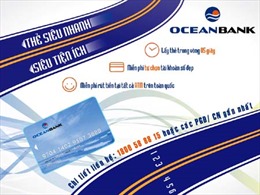 Oceanbank phát hành thẻ siêu nhanh trong 5 giây